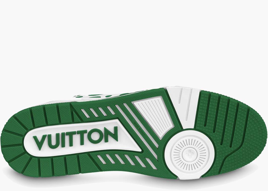 Louis Vuitton LV Trainer Yayoi Kusama Green White for Women