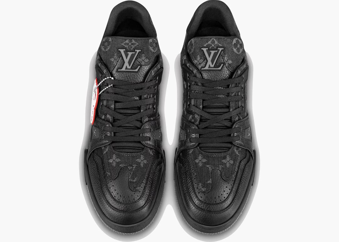 Louis Vuitton LV Trainer x Nigo Black Denim Men's - 1A9IPX/1A9IPH - US