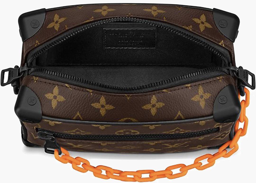 Louis Vuitton Soft Trunk Monogram Brown in Coated Canvas with Black Orange  - US