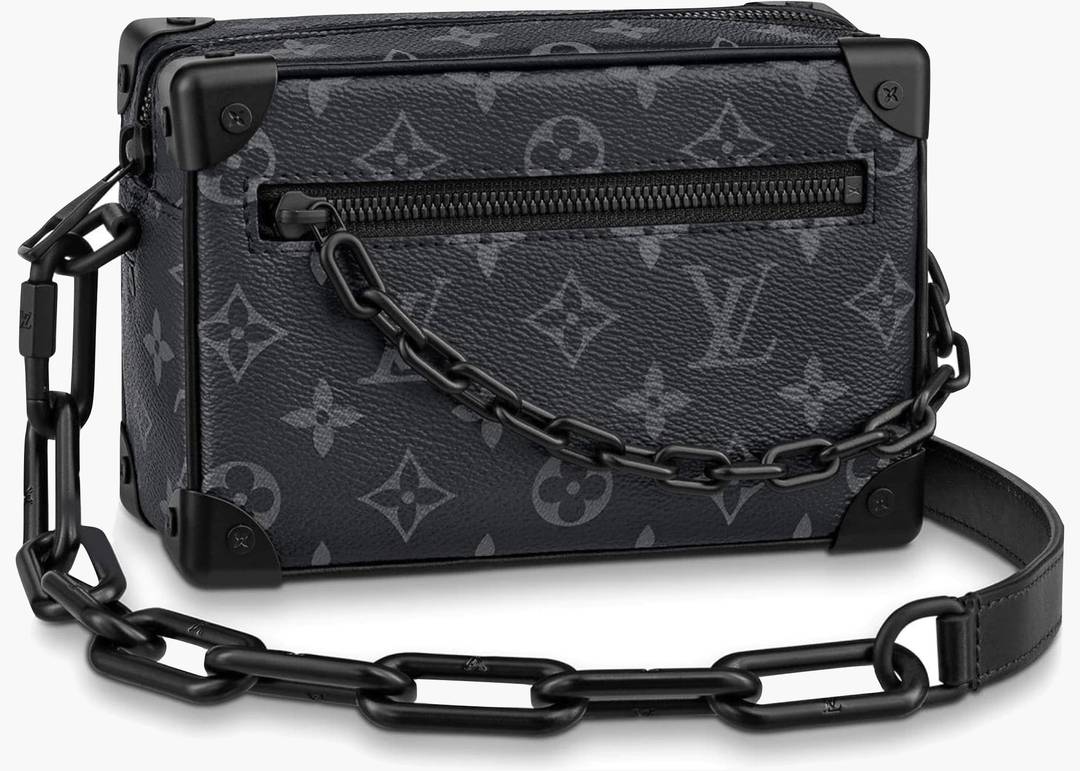 Louis Vuitton White Monogram Leather Legacy Soft Trunk Bag