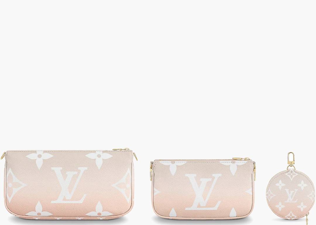 Louis Vuitton Tiny Backpack Gradient Pastel Mist in Coated Canvas