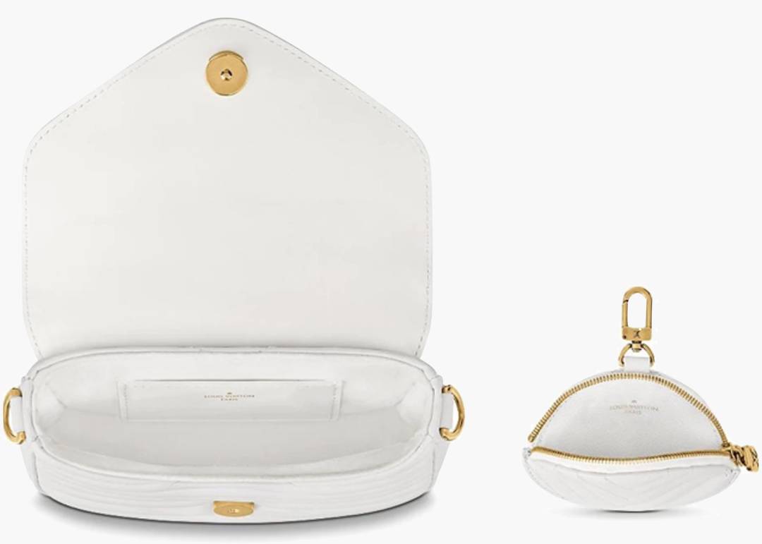 Louis Vuitton, Bags, Louis Vuitton White New Wave Multi Pochette