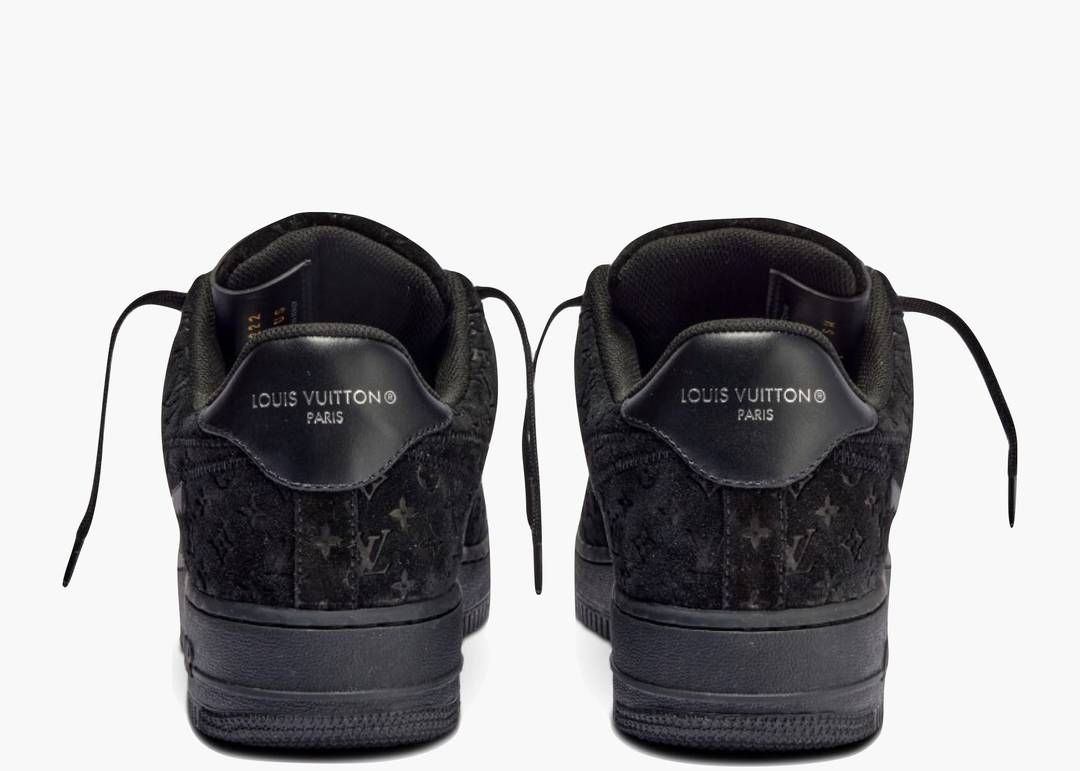 Louis Vuitton Air Force 1 Low By Virgil Abloh Black