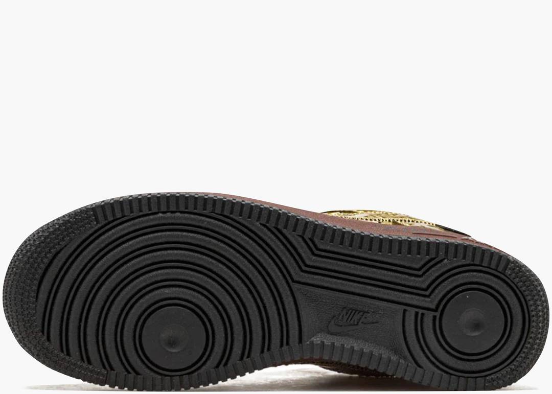 Nike x Louis Vuitton Air Force 1 Low Virgil Abloh - Metallic Gold Sneakers  - Farfetch