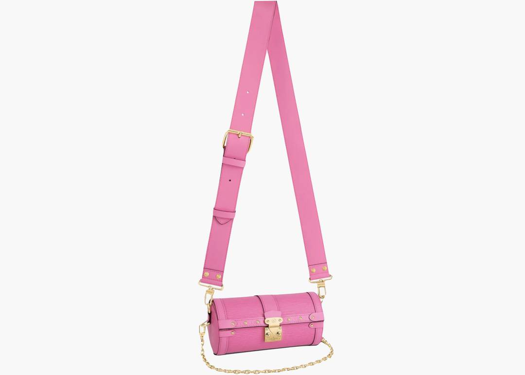 Louis Vuitton Papillon Trunk Epi Rose in Epi Leather with Gold-tone