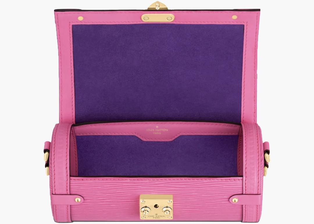 Louis Vuitton Epi Bowat Fracon Ladies Trunk Pink Gold