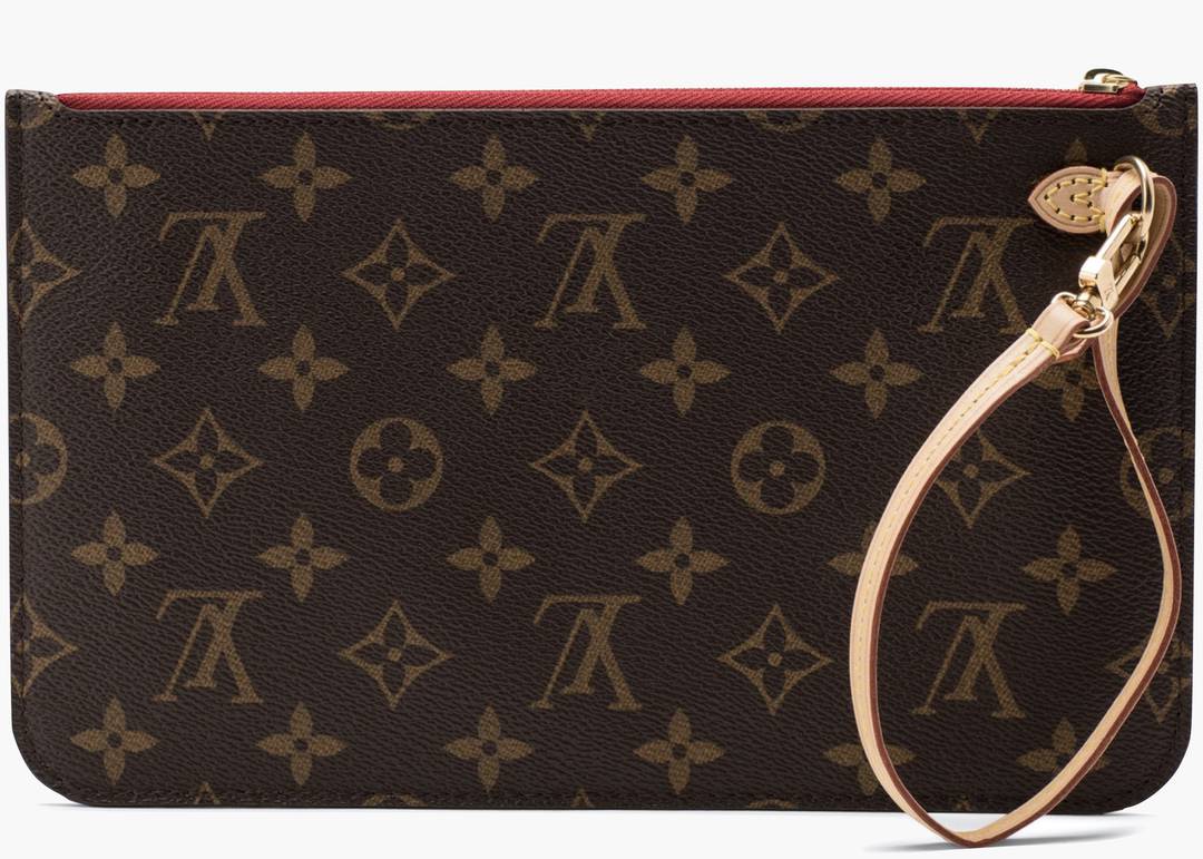 Louis Vuitton Pochette Monogram MM/GM Cerise Lining - US