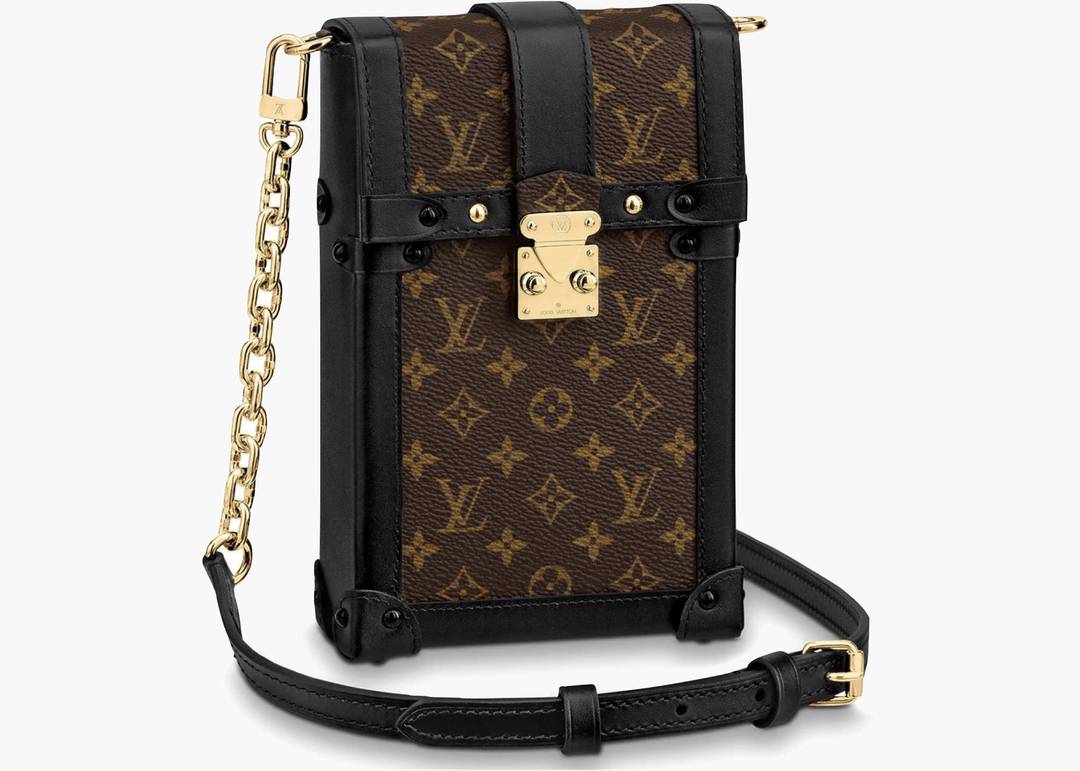 Louis Vuitton Pocket Organizer Monogram Black-tone Brown in Canvas with  Black - US