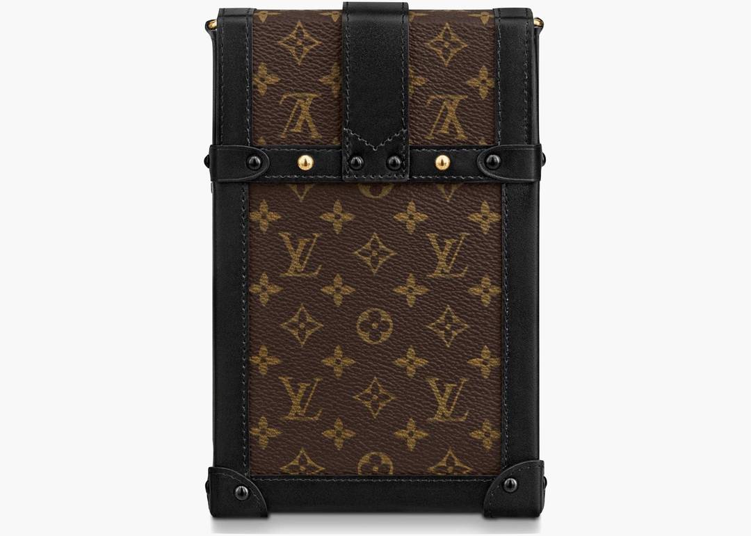 Louis Vuitton Pochette Trunk Verticale Monogram Brown/Black in