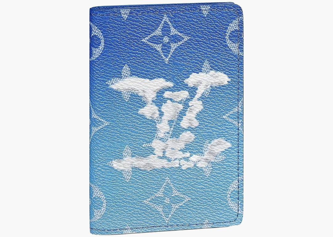 Louis Vuitton Pocket Organizer Clouds Monogram Blue