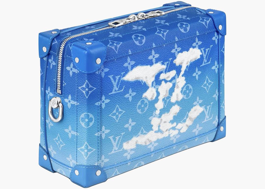 Louis Vuitton Soft Trunk Bag Monogram Cloud Blue NEW