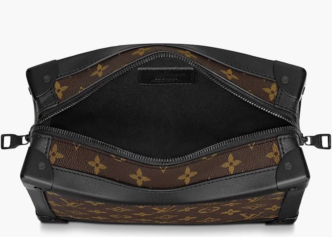 Louis Vuitton Soft Trunk Bag Monogram Chess Coated Canvas and PVC Brown,  Clear