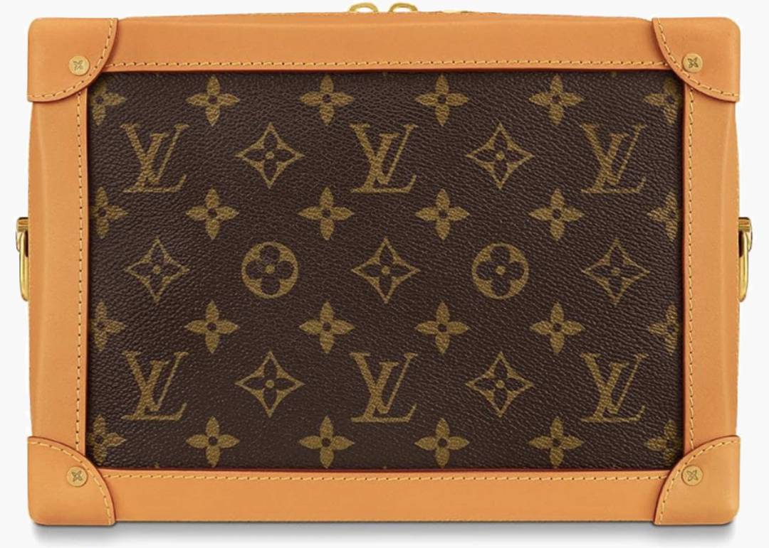 Louis Vuitton Soft Trunk Monogram Gold-tone Brown in Canvas/Leather with  Gold-tone - US