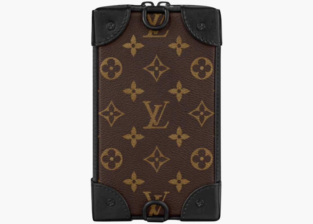 Louis Vuitton Phone Box Monogram Taiga Brown in Coated Canvas/Leather with  Black-tone - US