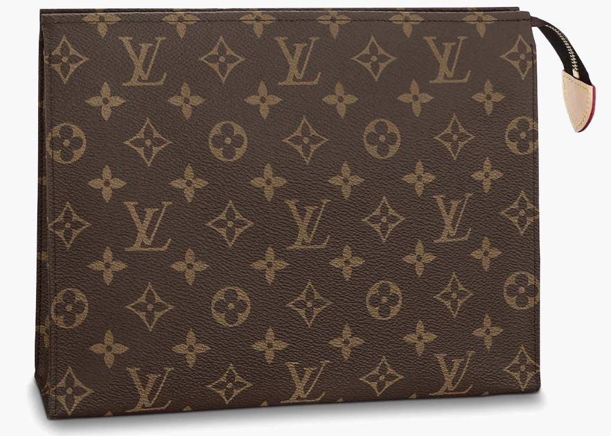 Louis Vuitton Poche Toilette NM Brown in Coated Canvas with Gold-tone - US