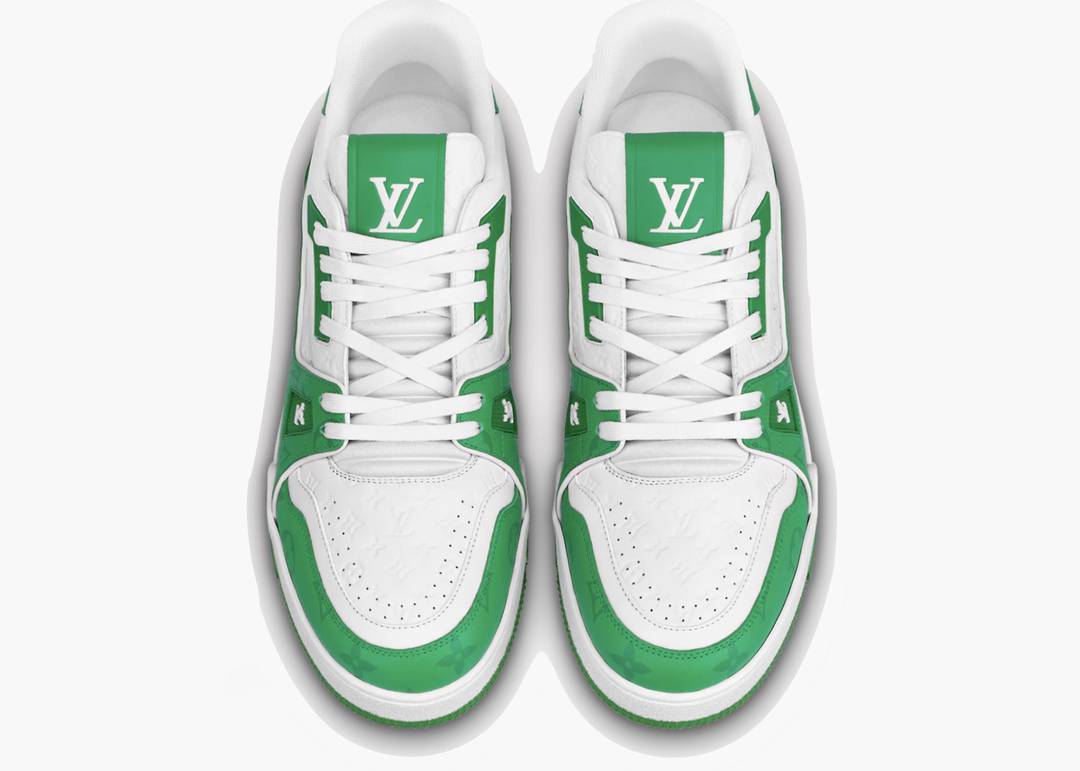 Louis Vuitton Trainer White Signature for Men