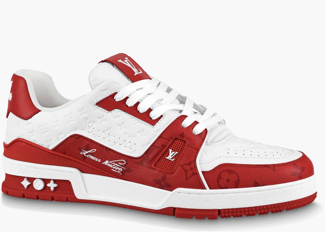 Louis Vuitton Trainer Red White Blue