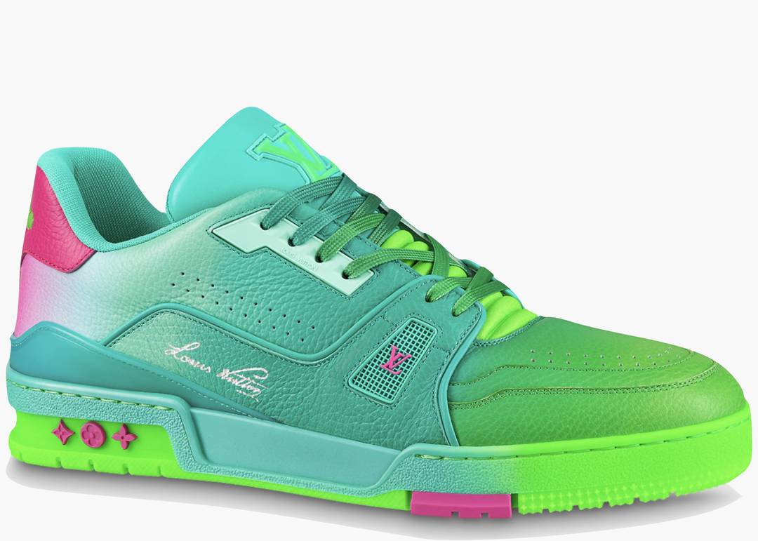 Louis Vuitton LV Trainer Green