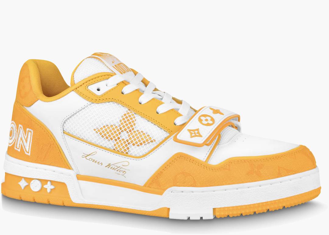 Louis Vuitton Sneakers LV Trainer Line(Yellow)