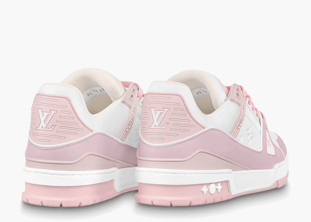 Louis Vuitton Trainer Pink Rose