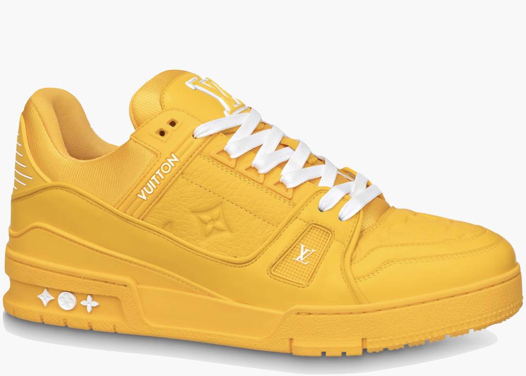 yellow lv trainers