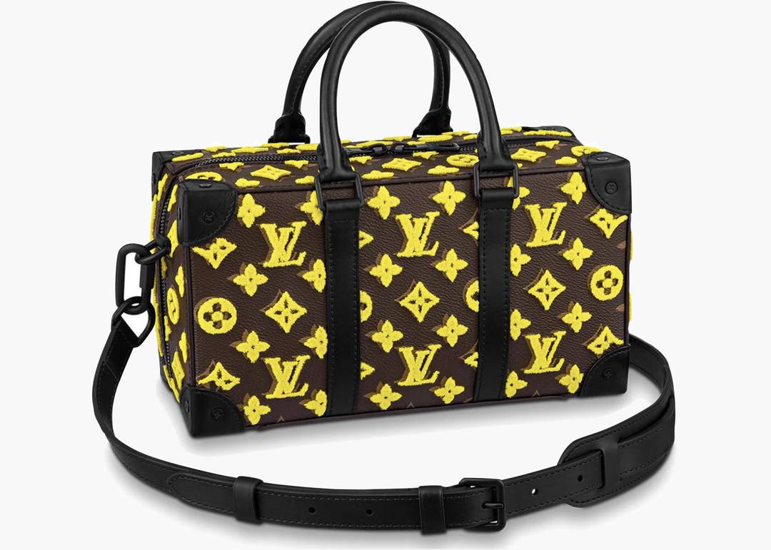 Louis Vuitton Vertical Soft Trunk Monogram Tuffetage Black in Coated Canvas  with Matte Black-tone - US