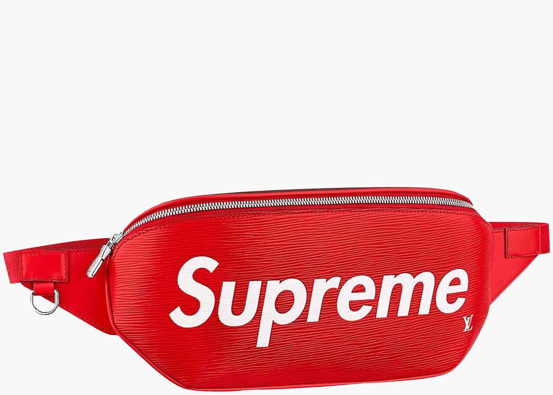 Louis Vuitton Red Supreme Bum Bag