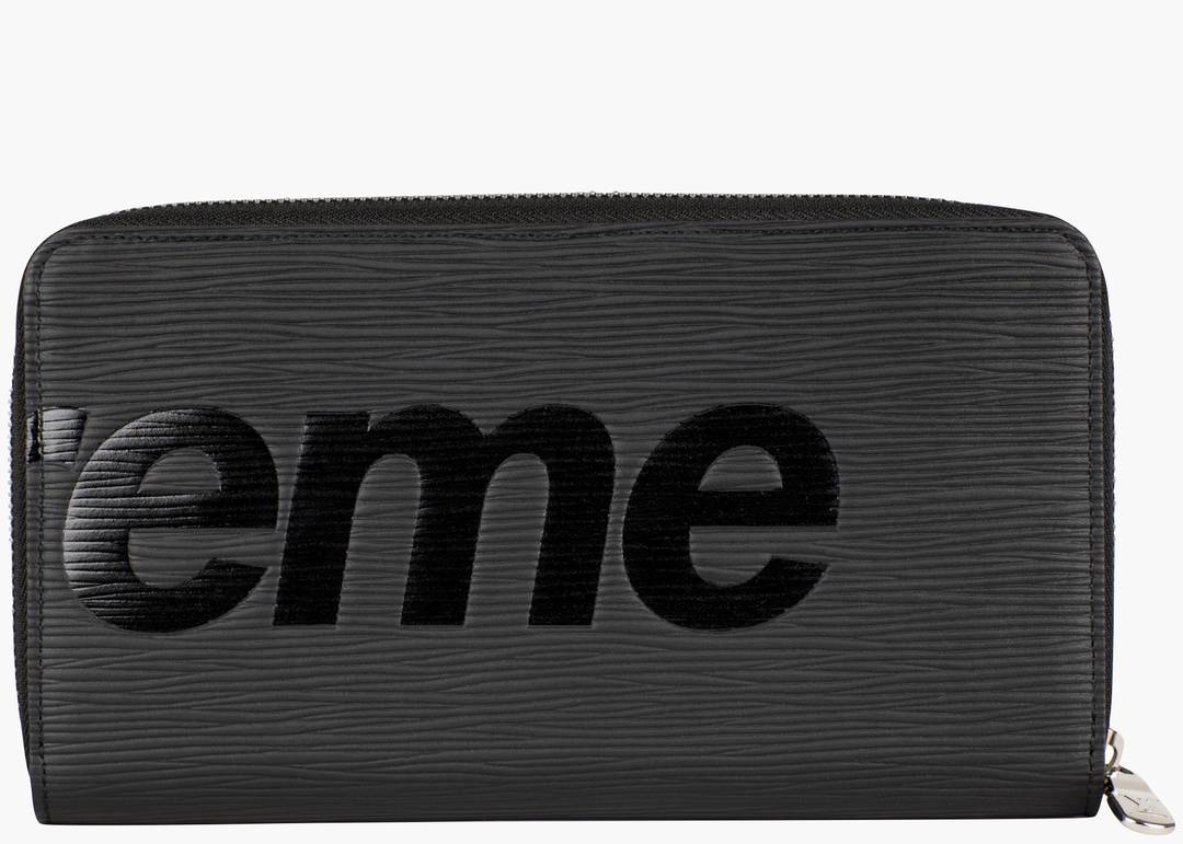 Louis Vuitton x Supreme Zippy Organizer Epi Black - US