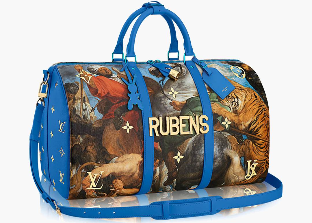 Virgil Abloh Reveals Custom Jeff Koons x LV Bag