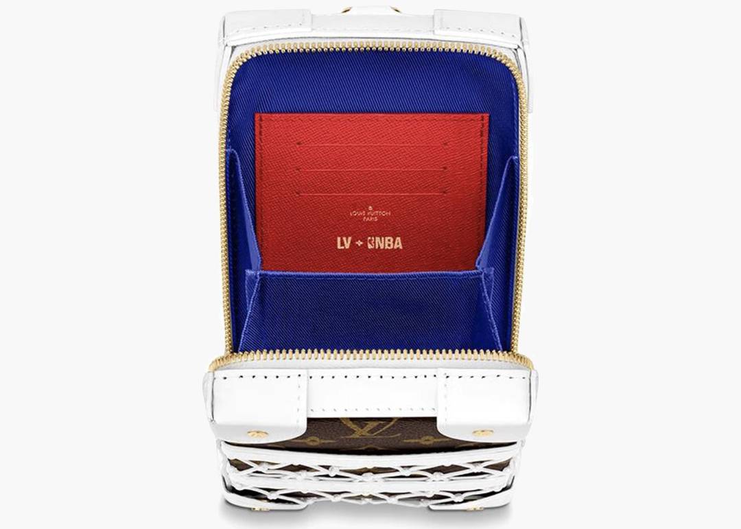 Louis Vuitton x NBA Soft Trunk Phone Box Monogram in Coated Canvas with  Gold-tone