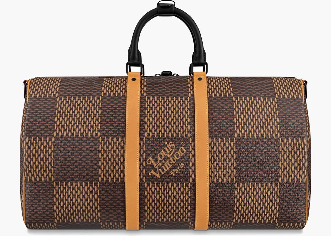 Louis Vuitton x Nigo e Sling Bag Damier Ebene Giant Brown