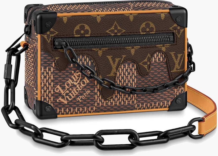 Louis Vuitton x Nigo Tote Damier Ebene Giant Mini Brown in Coated Canvas  with Black-tone - US