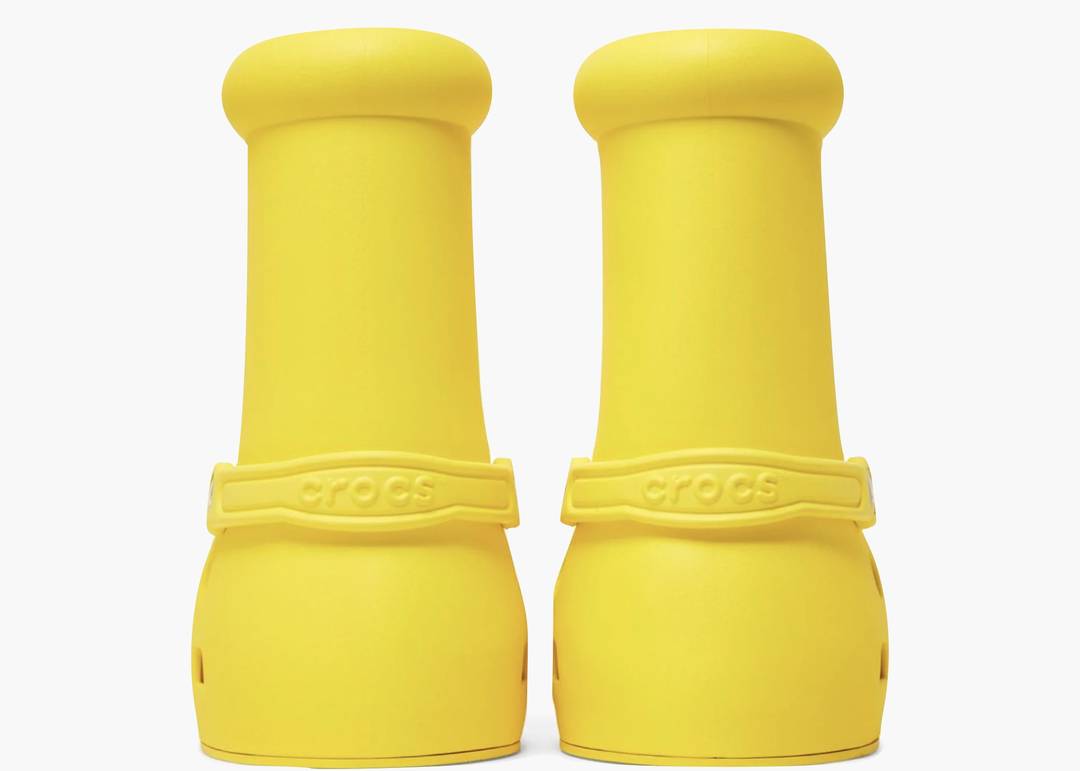 MSCHF x Crocs Big Red Boot (Yellow)