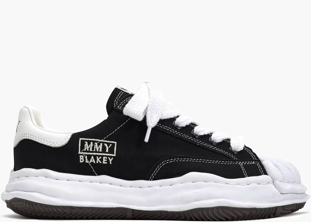 Mihara Yasuhiro Blakey OG Sole Canvas Low Black | Hype Clothinga