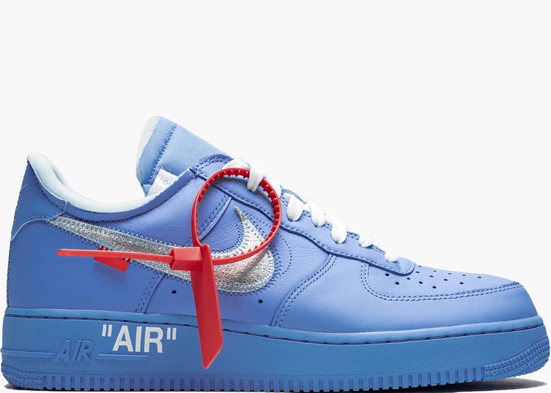 Nike Air Force 1 Low X Off White Blue Mca Hype Clothinga