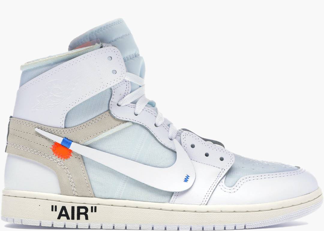 Virgil Abloh and ASAP Rocky Wear Off-White x Air Jordan 1 Sneakers