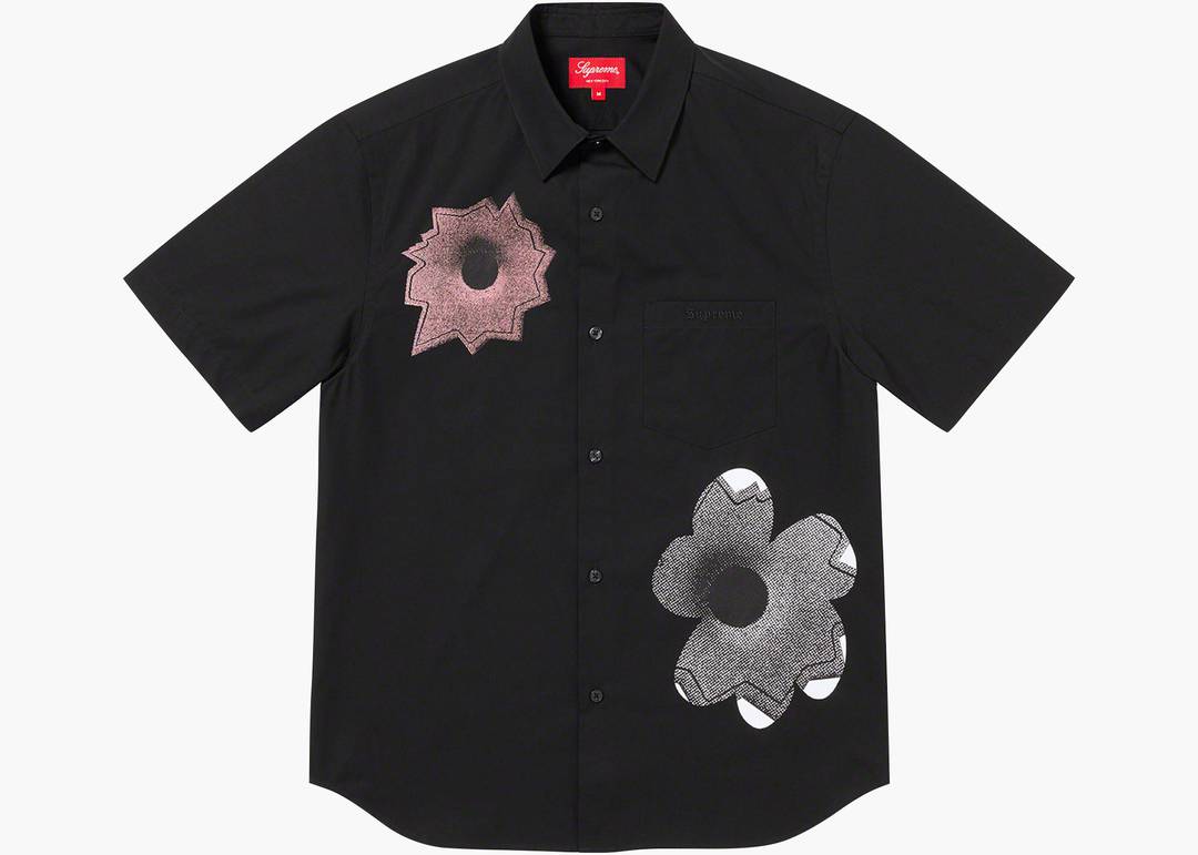 Supreme Nate Lowman S/S Shirt Black | Hype Clothinga