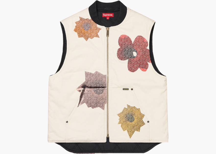 Supreme Nate Lowman Work Vest Natural | Hype Clothinga