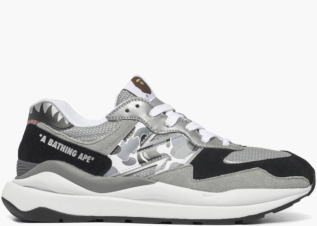 New Balance  BAPE Grey   Hype Clothinga