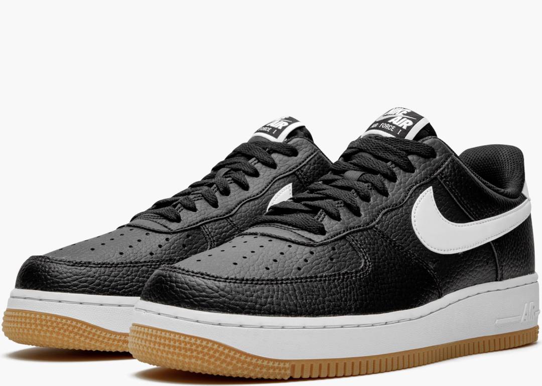 NIKE AIR FORCE 1 '07 'BLACK GUM