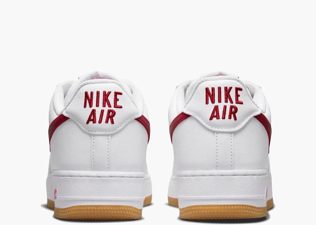 Nike Air Force 1 'Colour of the Month' - White/University Red