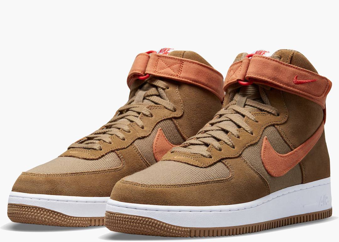 NIKE AIR FORCE 1 '07 LX 'AMBER BROWN/PHANTOM' ₹11,895