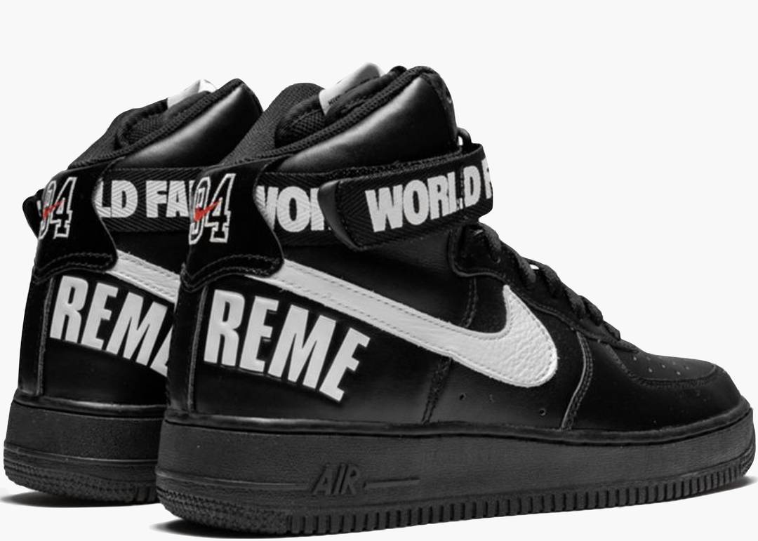 Nike Air Force 1 High Supreme World Famous Black