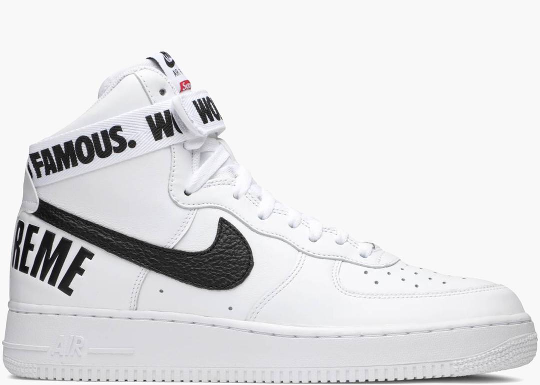 Nike Air Force 1 Supreme SP '09 - White - Huarache 