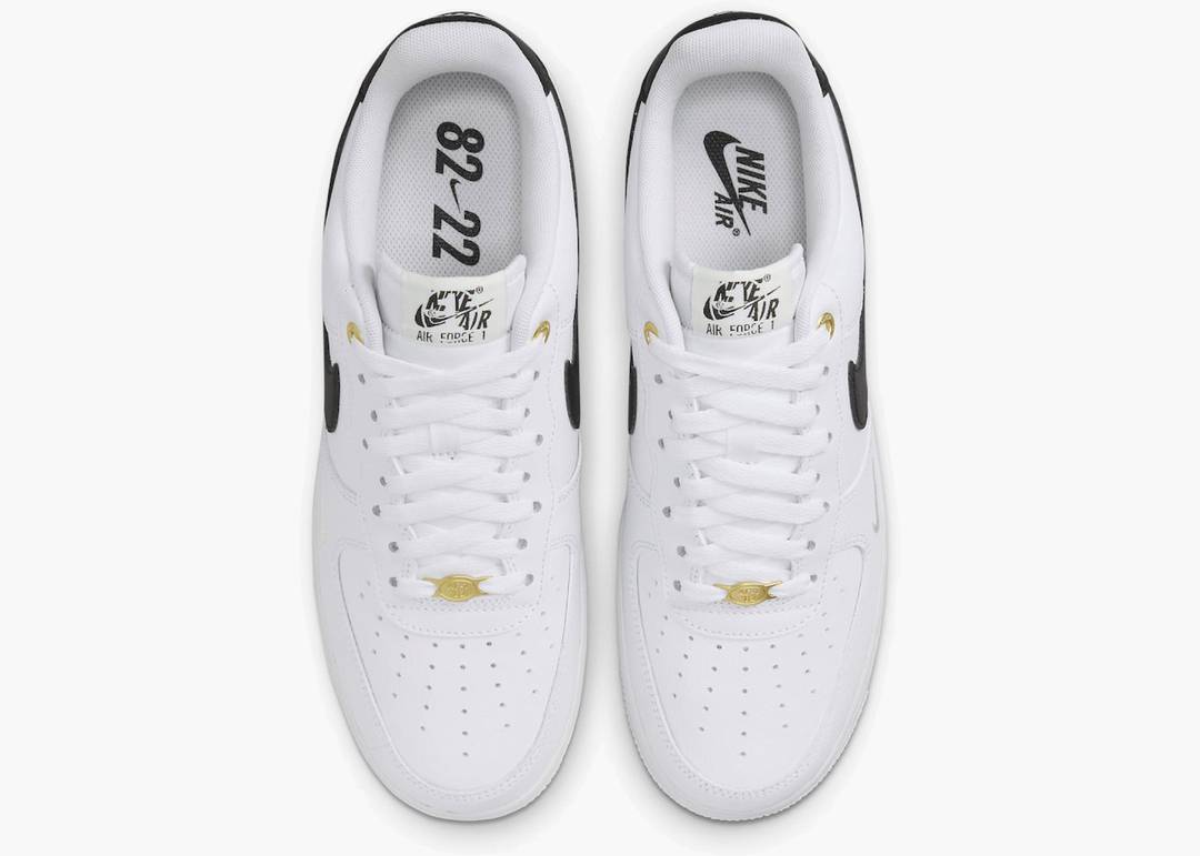 Nike Air Force 1 '07 Lv8 40th Anniversary Trainers in White for