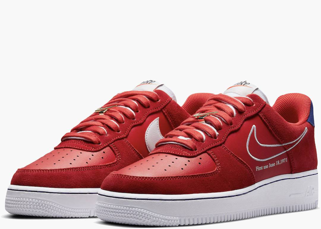 Size+13+-+Nike+Air+Force+1+Low+First+Use+University+Red for sale online