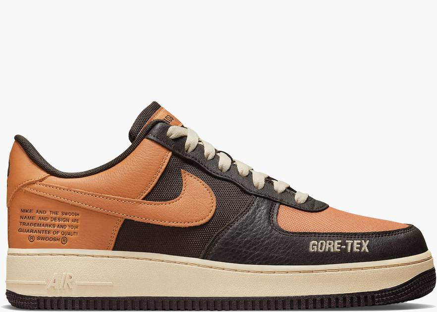 Nike Air Force 1 Low Gore-Tex Brown Orange | Hype Clothinga