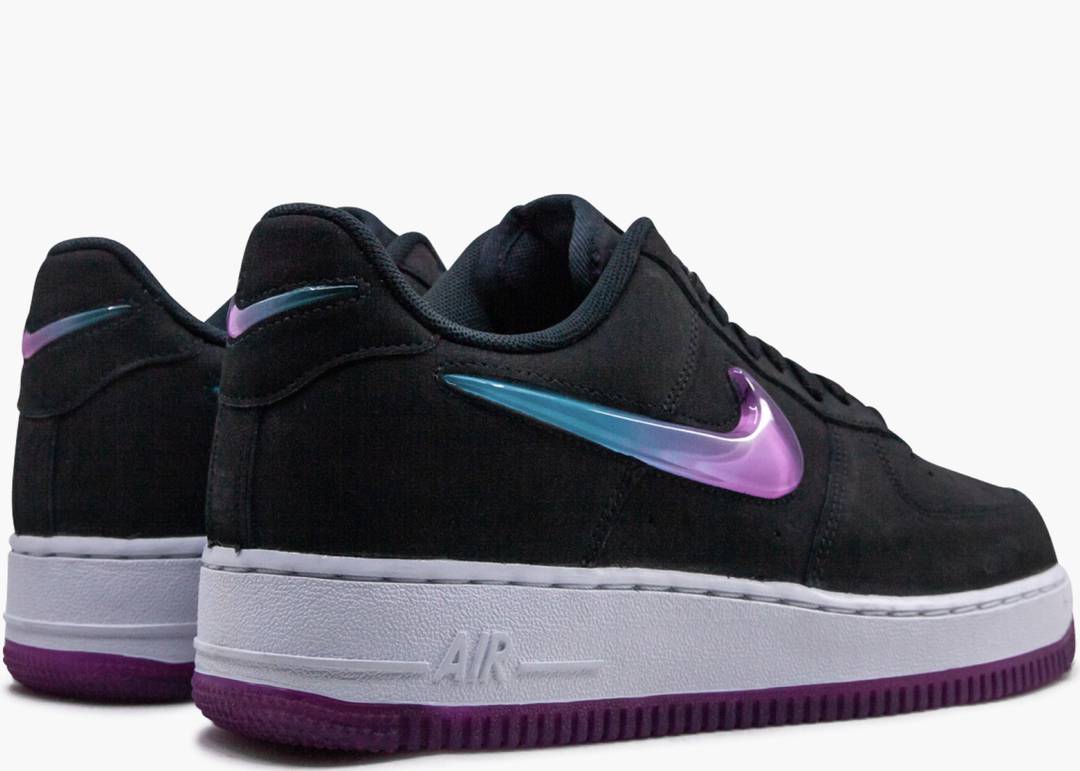 Nike Air Force Low Jelly Jewel Black