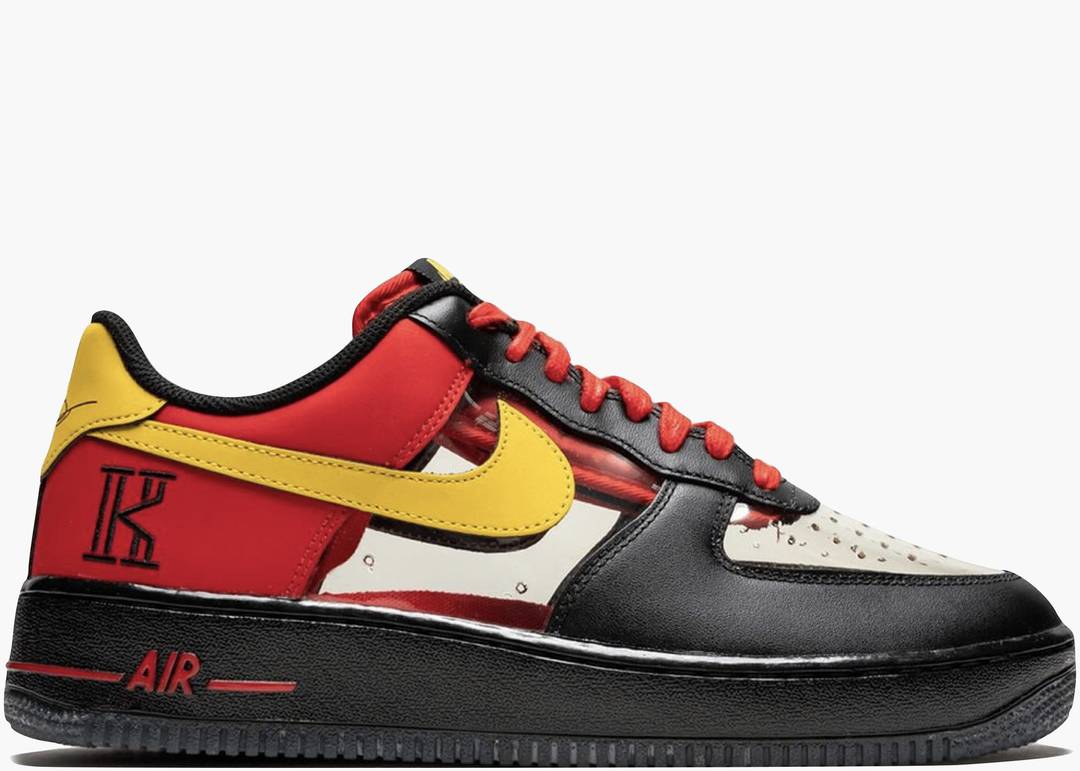 Buena suerte fuente Mal uso Nike Air Force 1 Low Kyrie Irving Black Red