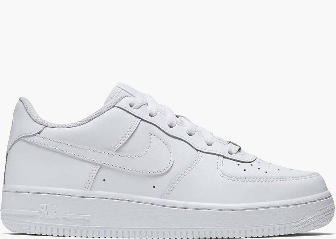 Nike Air Force 1 Low LE Triple White (GS) | Hype Clothinga